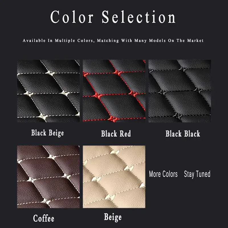 Car Floor Mats Trunk Carpets For Kia Soul 2016 2015 2014 2013 2012 2011 2010 Auto Interior Decoration Pedal Rugs Accessories