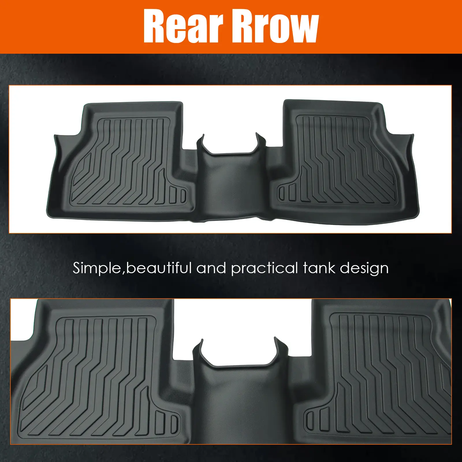 TPE Rubber Car Floor Mats For 12-18 Ford Focus All-Weather