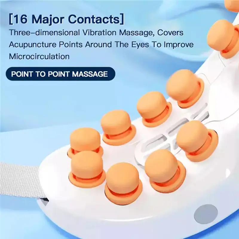 Nano Steam Smart Eyes Massager Eye Care Heating Bluetooth Music To Relieve Fatigue And Dark Circles Under The Eyes
