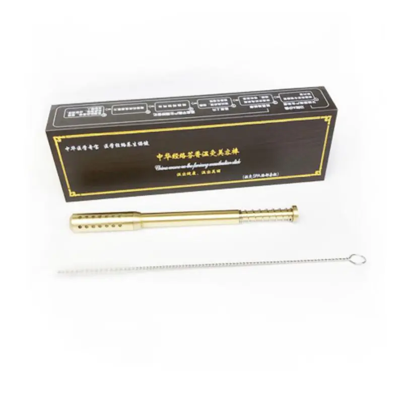 HANRIVER Household small pure copper warm moxibustion rods face eye special moxibustion stick moxibustion apparatus 4 mm