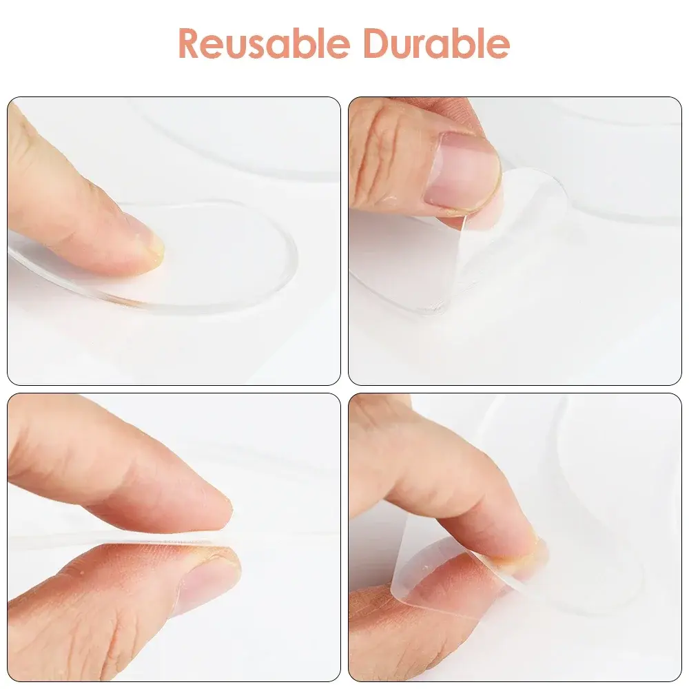 5Pcs Face Forehead Neck Eye Anti Wrinkle Aging Care Sticker Pad Patch Reusable Anti Wrinkle Silicone Patches Skin Lifting Tool