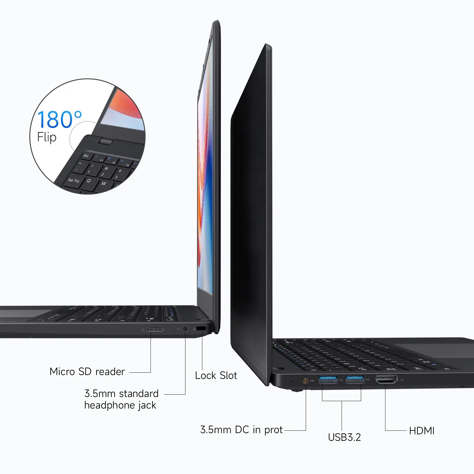 14 Inch Windows 11 Laptops New N4000 2.6Ghz 8GB RAM 512GB ROM Notbook Pc Computer Laptop