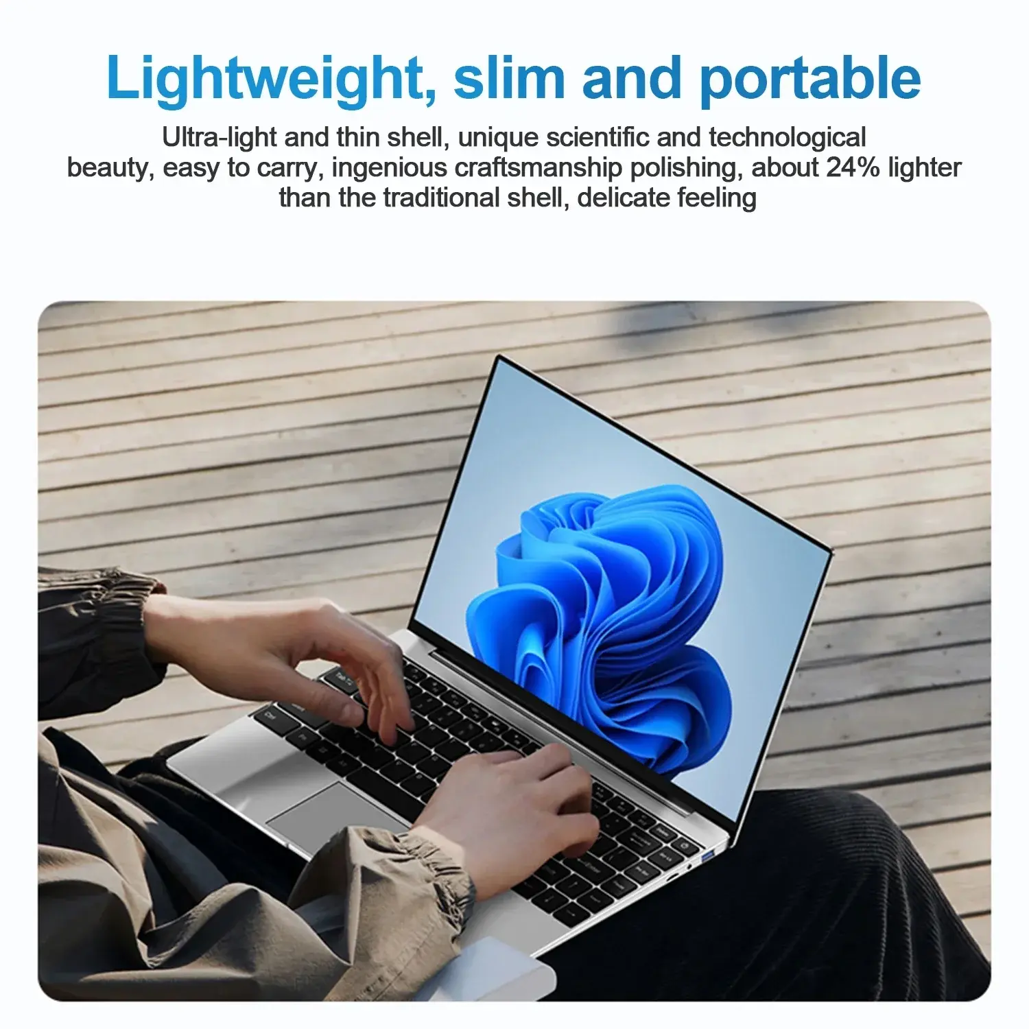 2025 Laptop Computer Windows 11 Notebook 14.1 Inch Intel Celeron N4000 12GB 512GB 1920*1080 Resolution Office Study PC computer