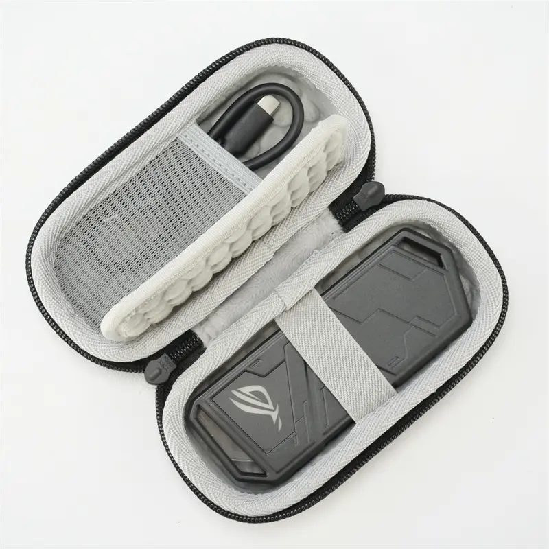 Portable Storage Case for ROG STRIX ARION M.2 NVME SSD Mobile Solid State Drive Box Travel Bag Cover