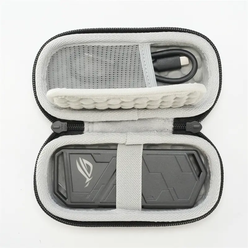 Portable Storage Case for ROG STRIX ARION M.2 NVME SSD Mobile Solid State Drive Box Travel Bag Cover
