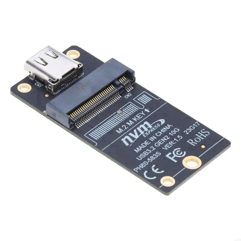 M. 2 to Type-C Solid Disk M2 NVME to USB3.1 Hard Disk Box Adapter Board 10Gbps