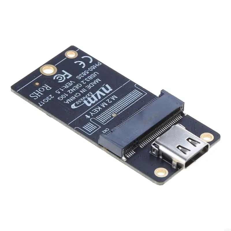 M. 2 to Type-C Solid Disk M2 NVME to USB3.1 Hard Disk Box Adapter Board 10Gbps