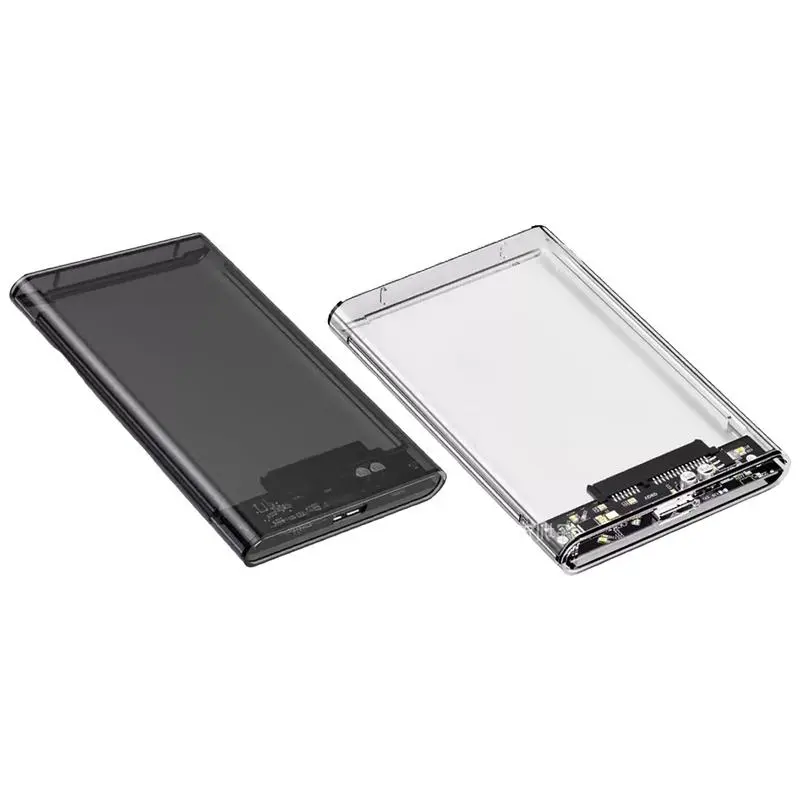 USB 3.0/2.0 toSATA III Hard Disk Case for 2.5 inch HDD SSD External Hard Drive Enclosure Harddisk Boxs Support SSD/HDD Box