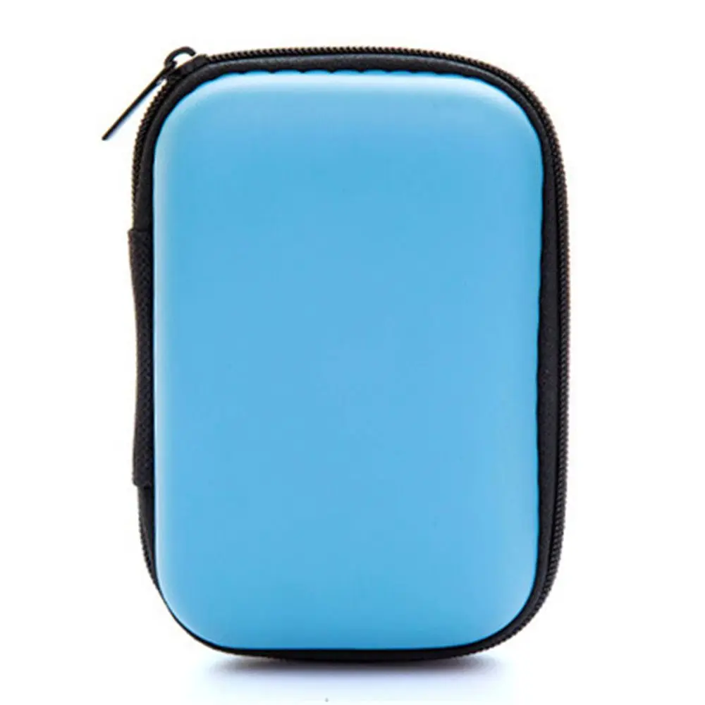 2.5" HDD Carry Case External Drive Protector Cover Zipper Pouch HDD Bag EVA Storage Box Hard Disk Case