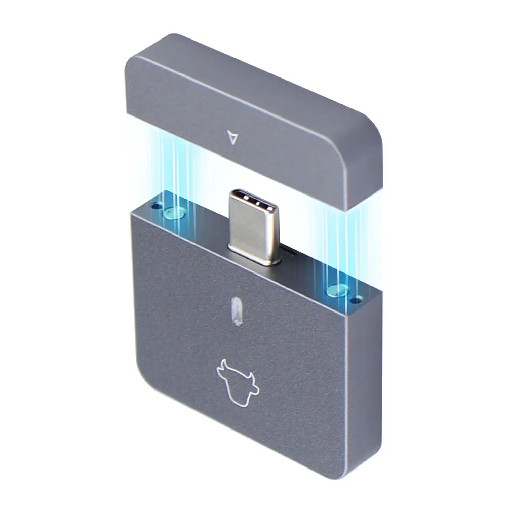 M.2 NVMe 2230 Hard Disk Box USB3.2 Gen2 Mobile Solid State Disk Case Plug and Play External SSD Case M Key for M2 2230 SSD