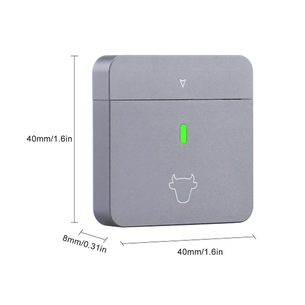 M.2 NVMe 2230 Hard Disk Box USB3.2 Gen2 Mobile Solid State Disk Case Plug and Play External SSD Case M Key for M2 2230 SSD