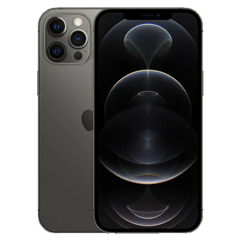 Apple iPhone 12 Pro Max / 13 Pro Max 128/256/512GB ROM Original 6.7" Retina OLED RAM 6GB Face ID NFC Unlocked 5G Mobile Phones