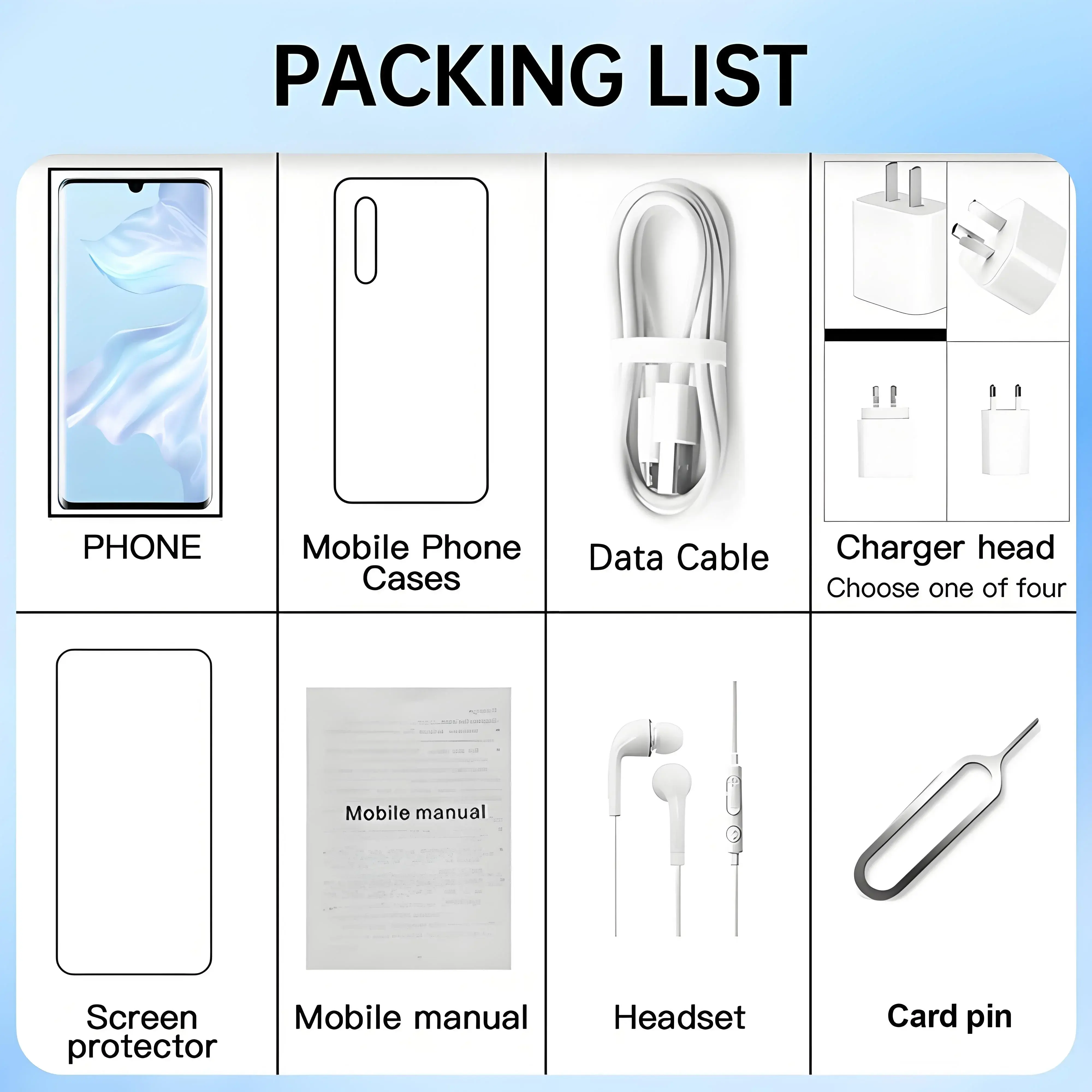 HUAWEI P30 Pro Smartphones Global Version 6.47 inch 8GB+128GB/256GB Cellphone Dual SIM Mobile phone 4200mAh Google Play Store