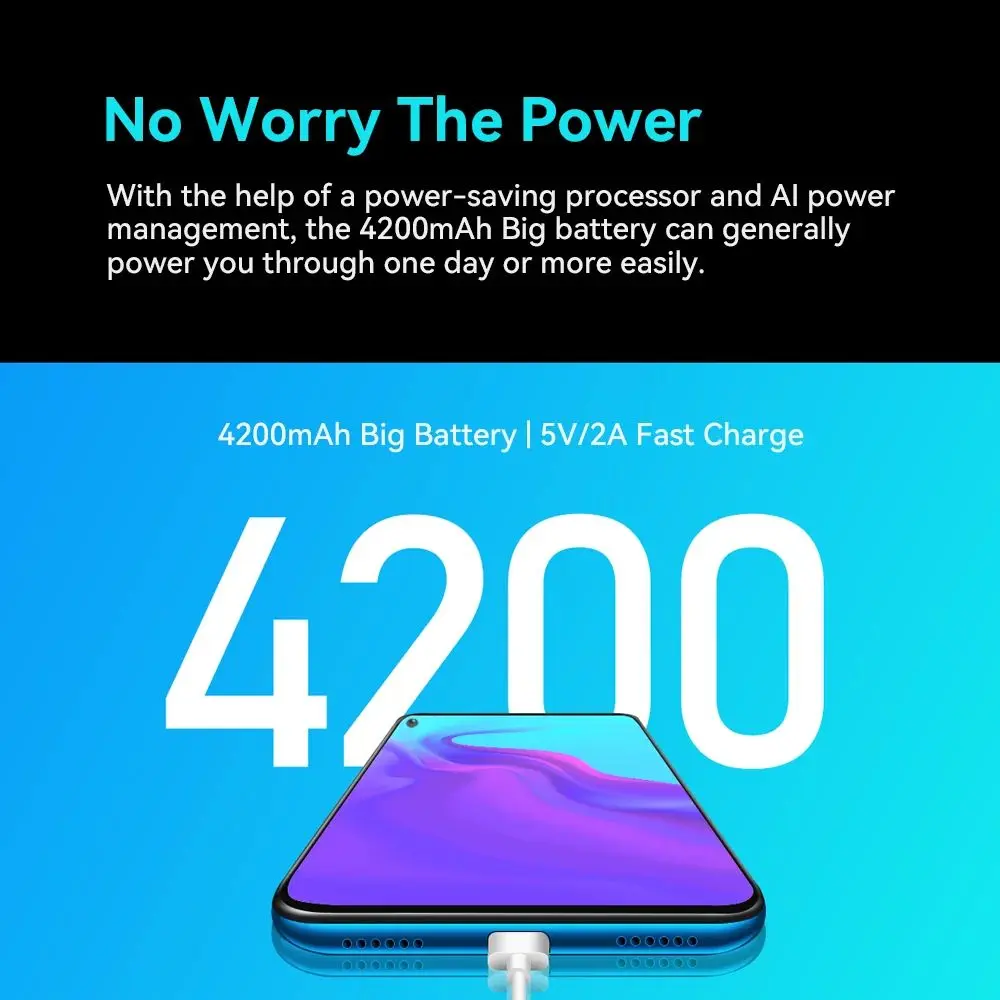 Cubot X30P, Smartphone Android 13, 48MP Five Camera, 16GB RAM, 256GB ROM, NFC, 6.4" FHD+ Hole-punch Screen, 4200mAh, 4G Phone