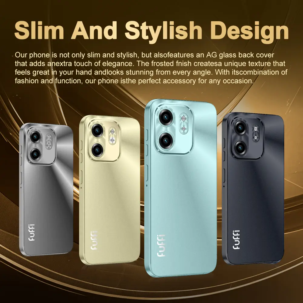FUFFI Note 15 Pro Smartphone Cellphone Android 14 6.56 inch Screen,12+512GB 24+48MP Mobile phone 5800mAh Google Play Store Phone
