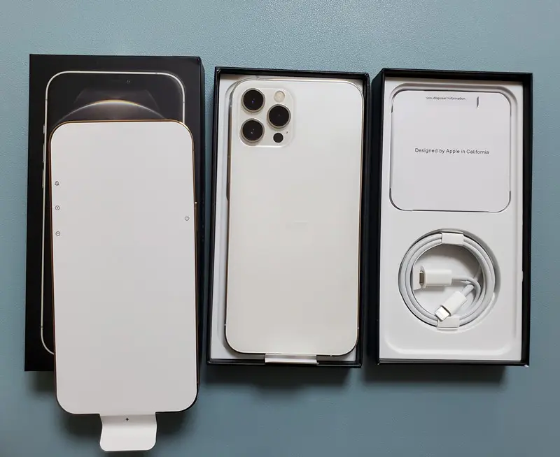 iPhone 12 Pro 12Pro 6GB RAM 128/256/512GB ROM 6.1" Super Retina OLED A14 IOS Face ID Unlocked 5G 98% New Original Cell Phone