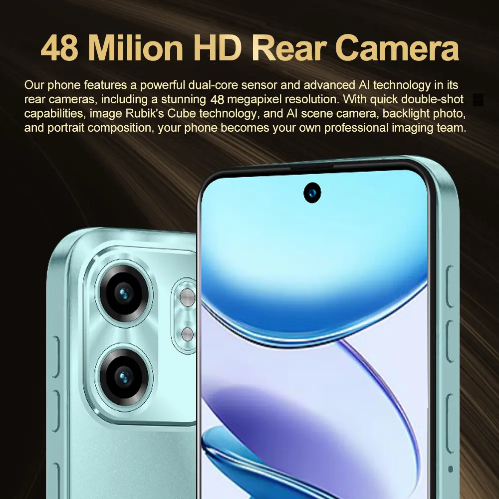 FUFFI Note 15 Pro Smartphone Cellphone Android 14 6.56 inch Screen,12+512GB 24+48MP Mobile phone 5800mAh Google Play Store Phone