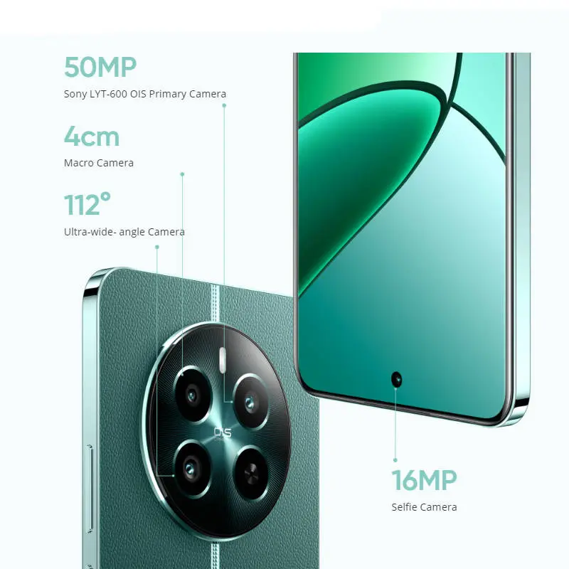 Realme 12+ 5g Smartphone Unlocked 256GB All Colours Good Condition Original Android Used Phone