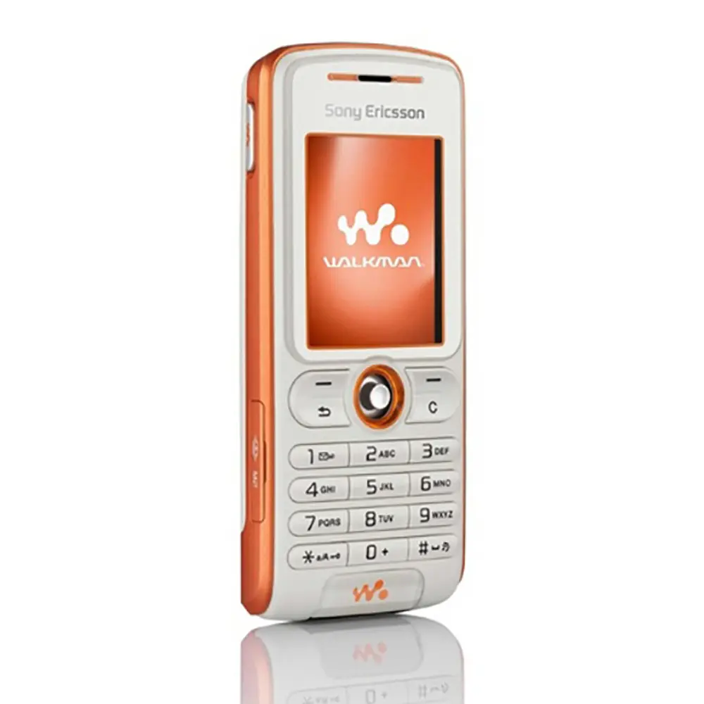 Original Sony Ericsson W200 2G Mobile Phone 1.8'' UBC 65K Colors Screen FM Radio 0.3MP GSM 900 / 1800 / 1900 w200i CellPhone