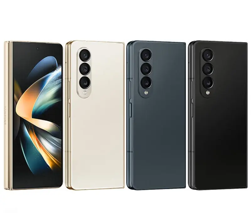Samsung Galaxy Z Fold 4 Fold4 5G F936U1 F936N F936B 7.6" Foldable RAM 12GB ROM 256/512GB NFC Snapdragon 99% New Cell Phone