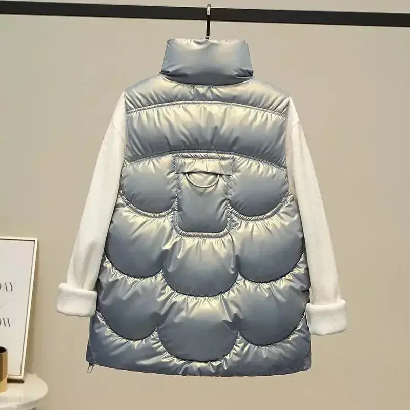 2025 Winter Women Jacket Coats Long Parkas Female Down Cotton Hooded Overcoat Thick Warm Jackets Windproof Casual Student Coat