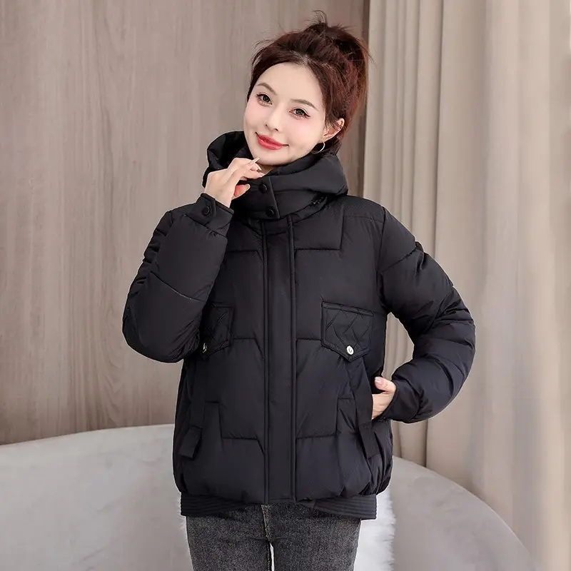 Windproof Waterproof Winter Jacket Women Coat 2025 Female Padded Coat Long Section Women Coat Black Windbreaker Parkas Mujer