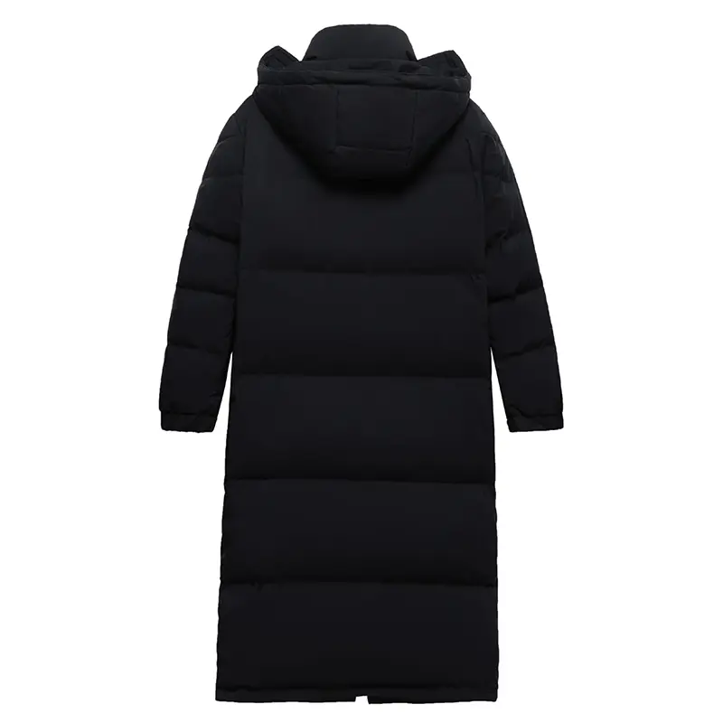 CLARKE QUEEN 2025 Winter Down Jacket 95% White Goose Long Over-the-Knee Thickened Fitted and Warm Coat Padded Casual Thickened