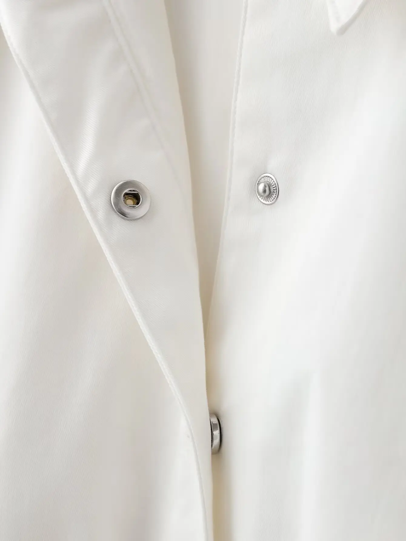 TRAFZA-Women Casual Jacket Lapel Buttons Ribbed Jacket White Splicing Green New 2025 Spring Fashion Simple Sports Female Jacket