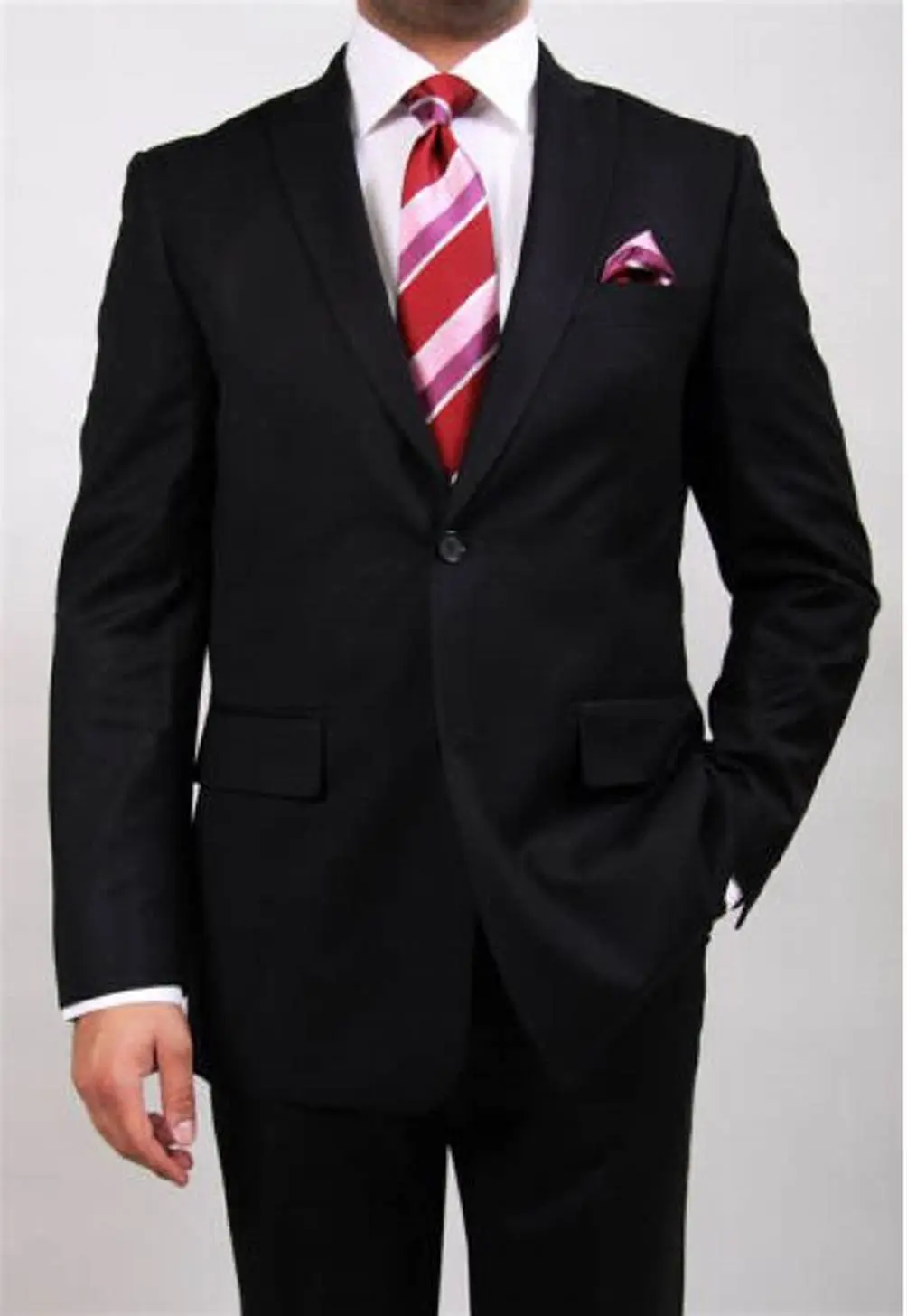 Men's 2 Piece Formal Two Buttons Suit Dinner Jacket & Pants