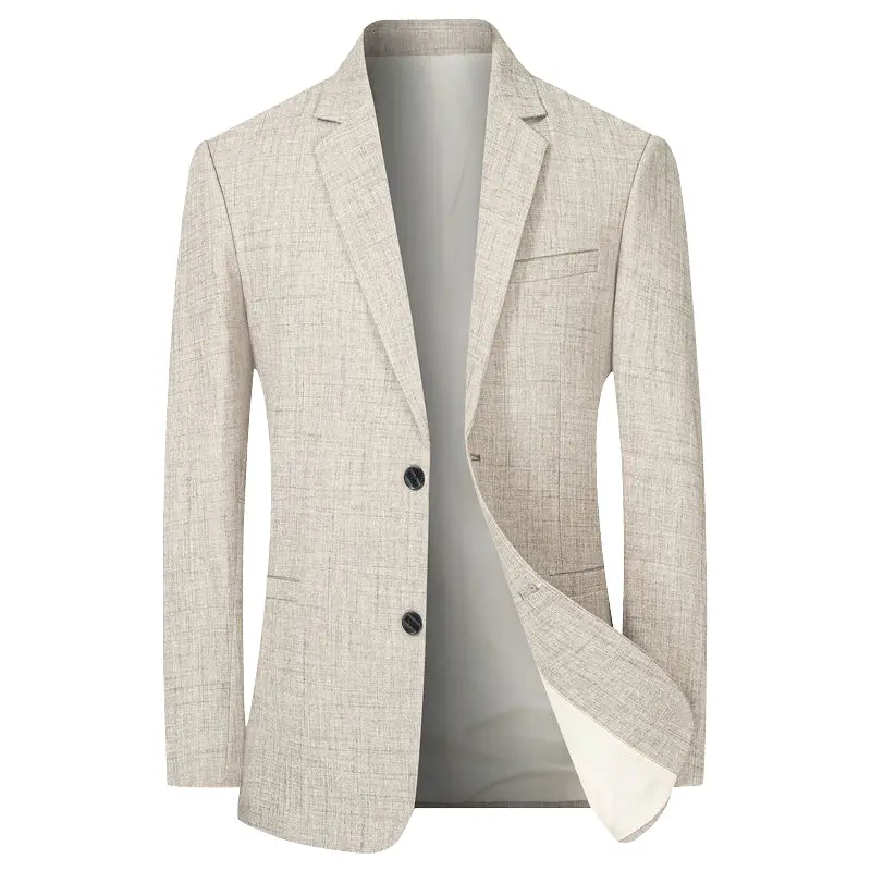 2025 New Men's Suit Jacket Thin Blazers Spring Autumn Solid Business Casual Suit Jacket Men Clothing  Blazer Hombre Coats