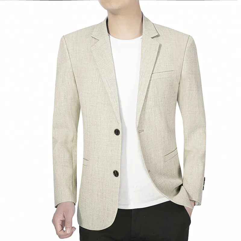 2025 New Men's Suit Jacket Thin Blazers Spring Autumn Solid Business Casual Suit Jacket Men Clothing  Blazer Hombre Coats