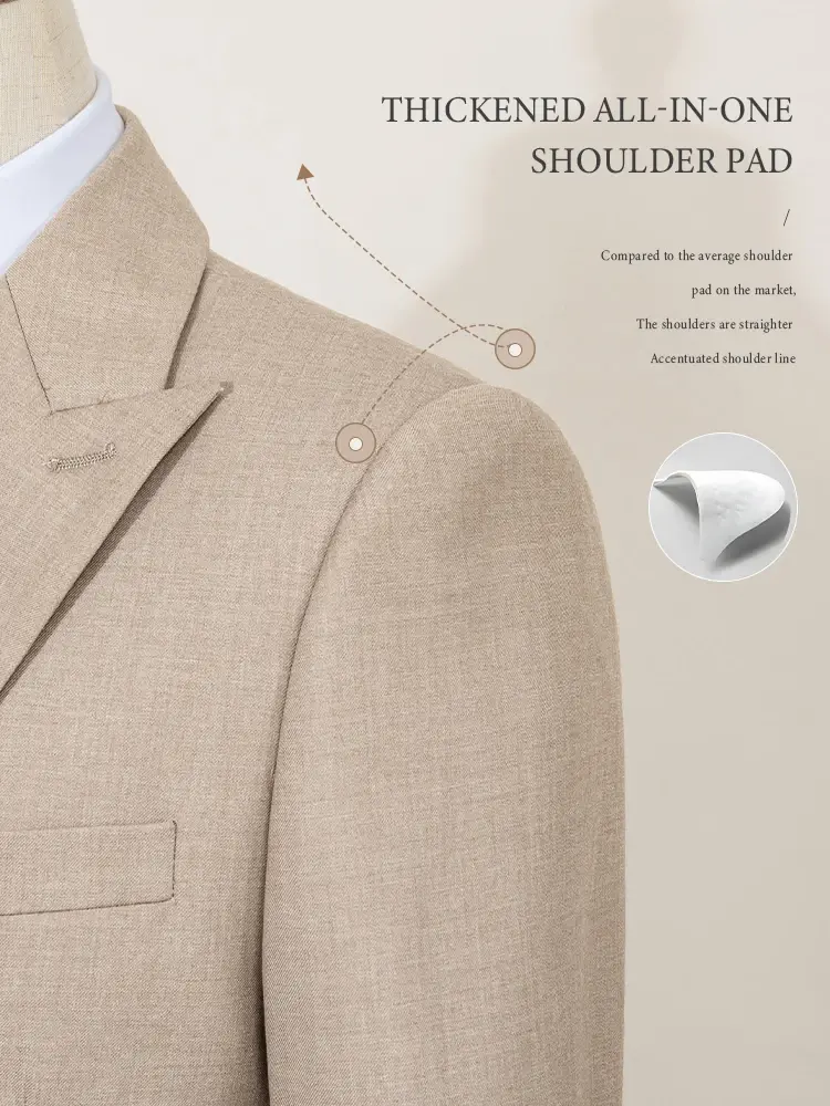 Single Breasted Man Suits For Wedding Slim Fit Multiple Buttons Casual Business Man 2 Pieces Groom Tuxedo Outfit Set