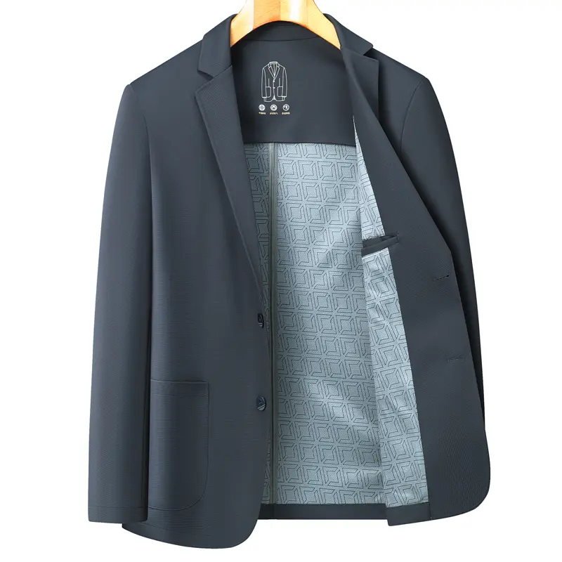2025 High Quality Fashion Handsome Autumn New Business Fashion Business Casual Casual Suit Solid Color Single West Coat  M-4XL