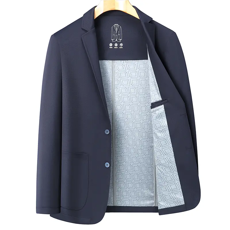 2025 High Quality Fashion Handsome Autumn New Business Fashion Business Casual Casual Suit Solid Color Single West Coat  M-4XL
