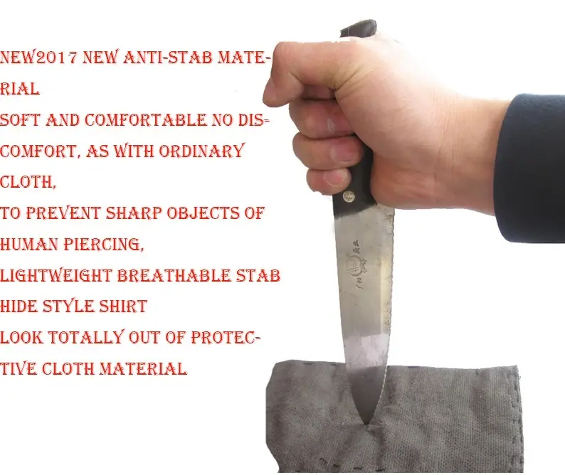 Anti Knife Clothing Body Protection Work Wear Slash proo Clothes Self Defense Businessman safety Blazer Suit Anti Knife Jackets