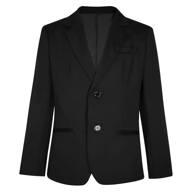 Men's suit jacket | Classic 2-button fitted business formal top | Banquet and wedding dress jacket | Versatile suit