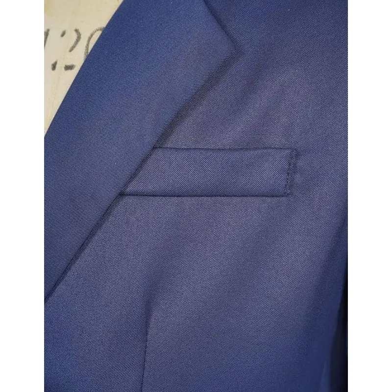 Men's suit jacket | Classic 2-button fitted business formal top | Banquet and wedding dress jacket | Versatile suit