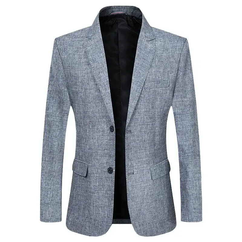 New Spring Summer Men Formal Wear Thin Suits Jackets Male Business Casual Blazers Coats Quality Man Slim Fit Blazers Jackets 4XL