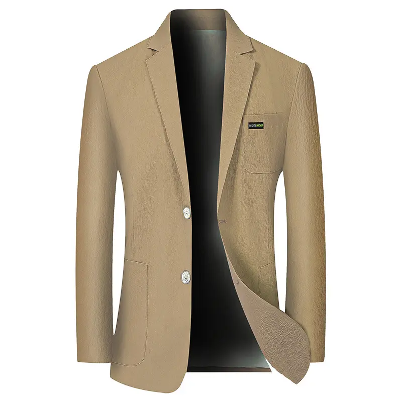 New Summer Men Thin Breathable Sunscreen Quick Drying Blazers Jackets Male Slim Fit Blazers Business Casual Suits Coats Size 4XL