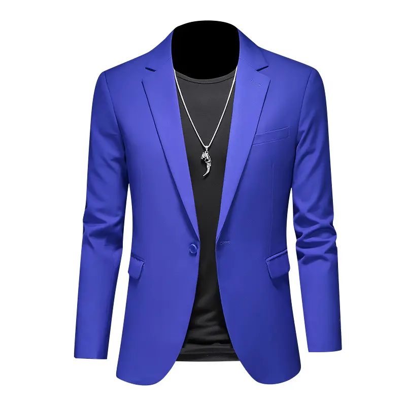 Mens Suit 2025 New Plus Size Slim Fit Single Breasted Blazer Professional Wedding Business Party Office Formal Jacket Coats
