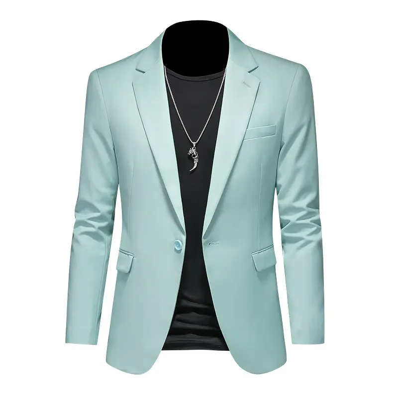Mens Suit 2025 New Plus Size Slim Fit Single Breasted Blazer Professional Wedding Business Party Office Formal Jacket Coats