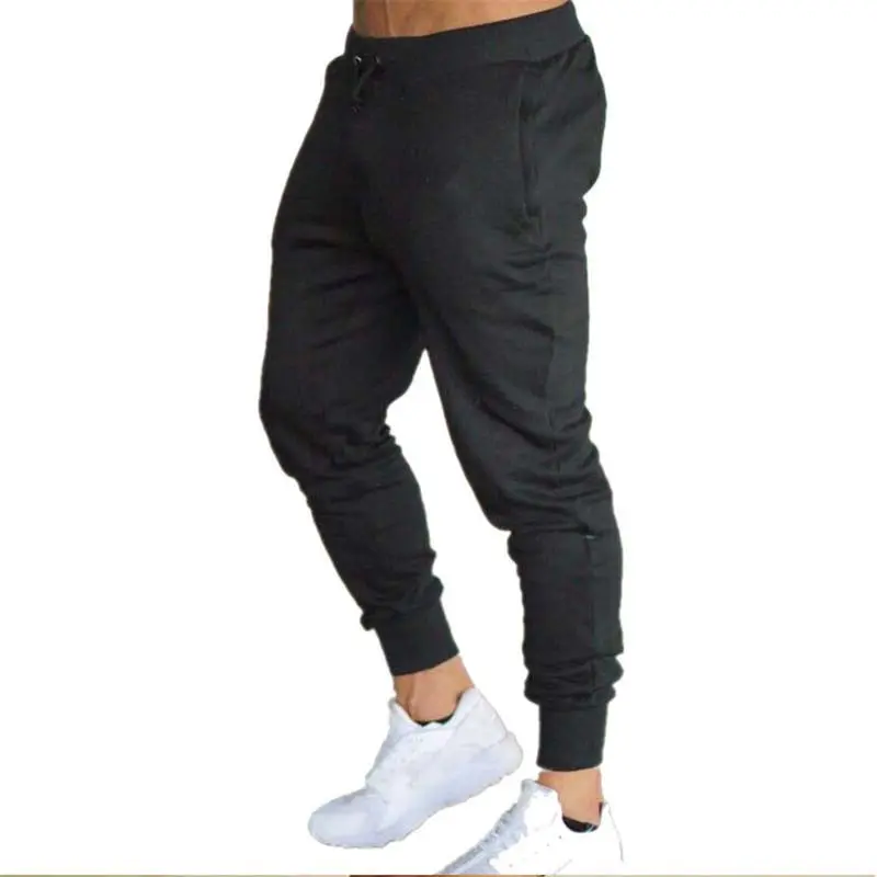 Men's Athletic Trainning Joggers Casual Loose Fit Sweatpants Spring Fall Fleece Lined Pants Elastic Waist Drawstring Trousers
