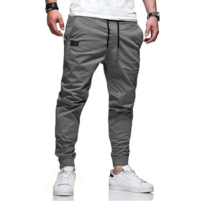 2024 NEW Spring Autumn Men Pants sports casual outdoors Joggers Pants Mens Multi-pocket Cargo Pants running Sweatpants