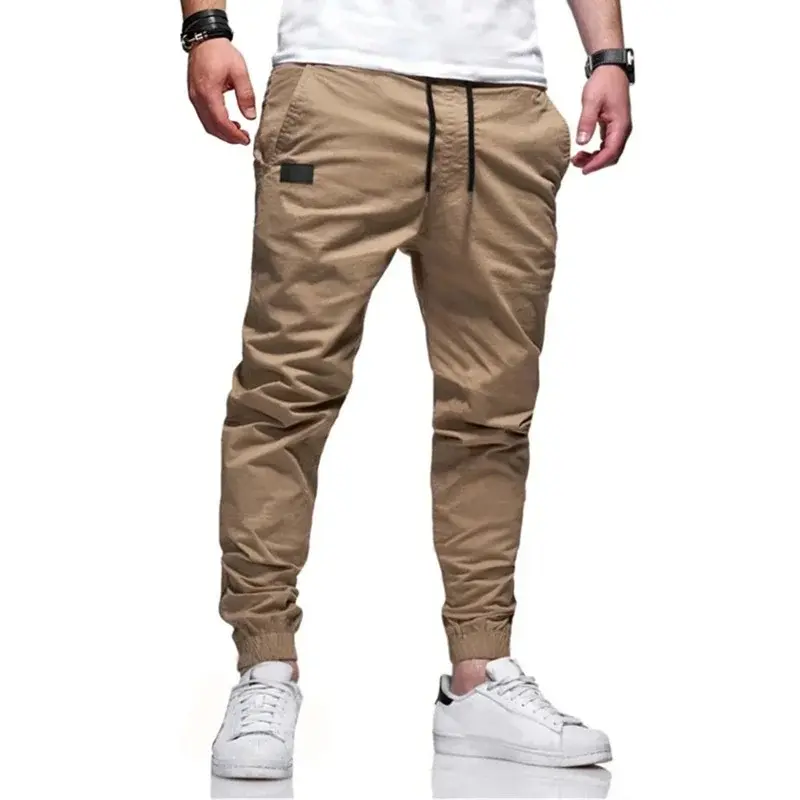 2024 NEW Spring Autumn Men Pants sports casual outdoors Joggers Pants Mens Multi-pocket Cargo Pants running Sweatpants
