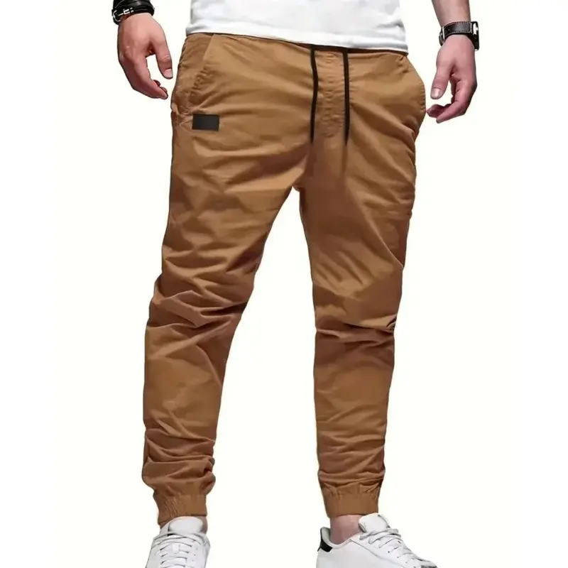 2024 NEW Spring Autumn Men Pants sports casual outdoors Joggers Pants Mens Multi-pocket Cargo Pants running Sweatpants