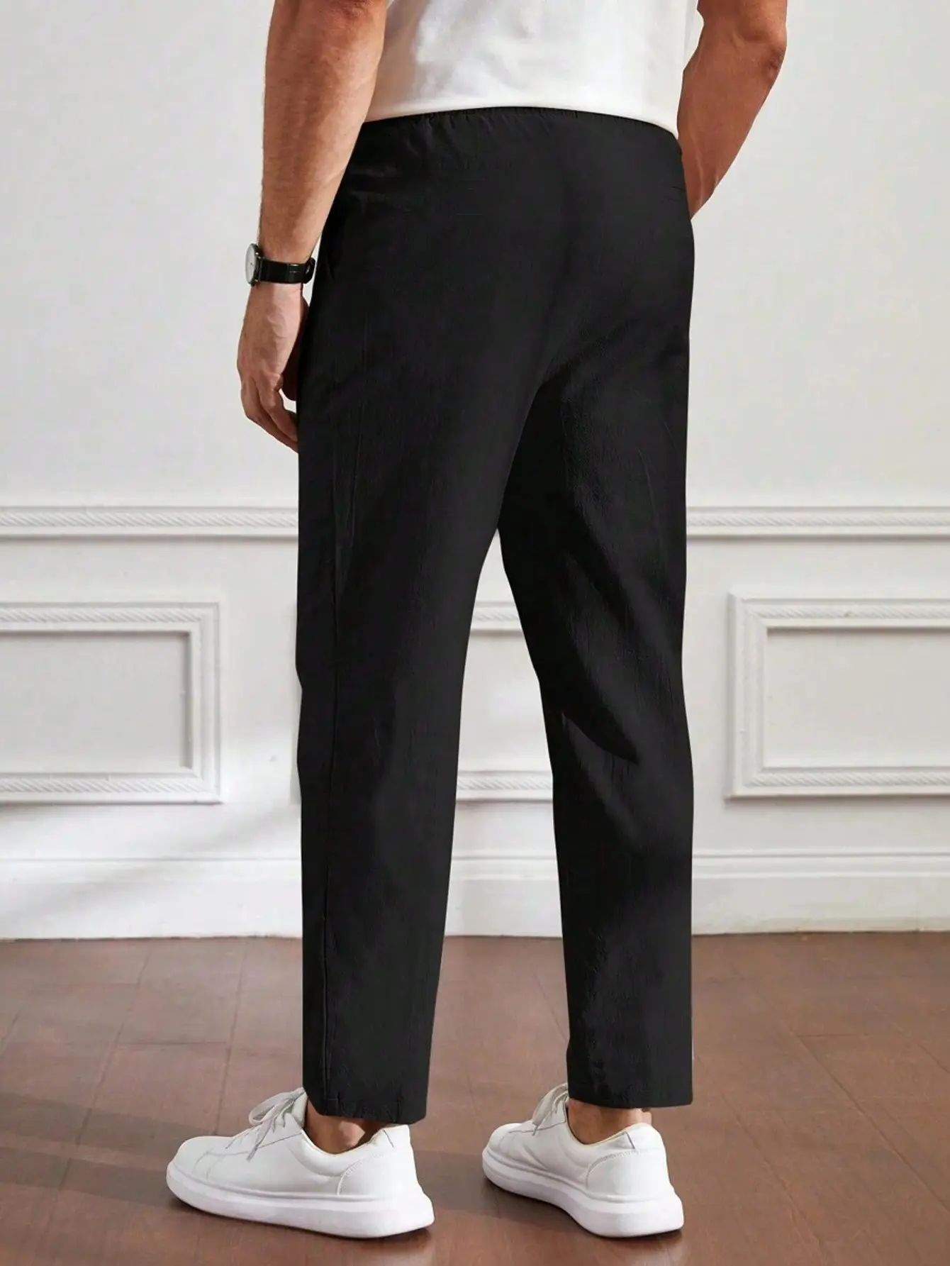 Men's ice silk fashion casual versatile speed dry pants spring and summer models pants