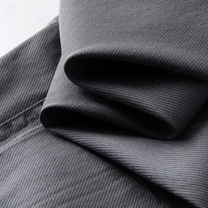 Spring Summer Luxury Soft Lyocell Fabric Men's Casual Pants Straight Drawstring Elastic Waist Korea Trousers Male Plus Size 4XL