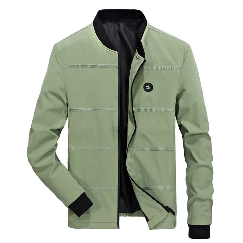 DIMUSI Men's Jackets Spring Autumn Casual Solid Color Coats Mens Sportswear Baseball Slim Jackets Male Bomber Jackets 4XL,YA845