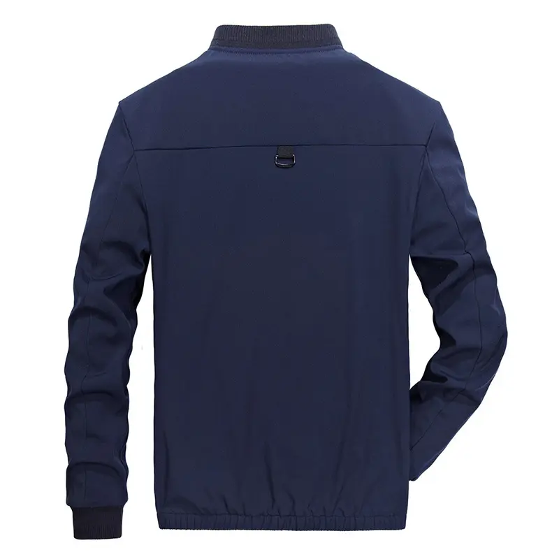 DIMUSI Men's Jackets Spring Autumn Casual Solid Color Coats Mens Sportswear Baseball Slim Jackets Male Bomber Jackets 4XL,YA845