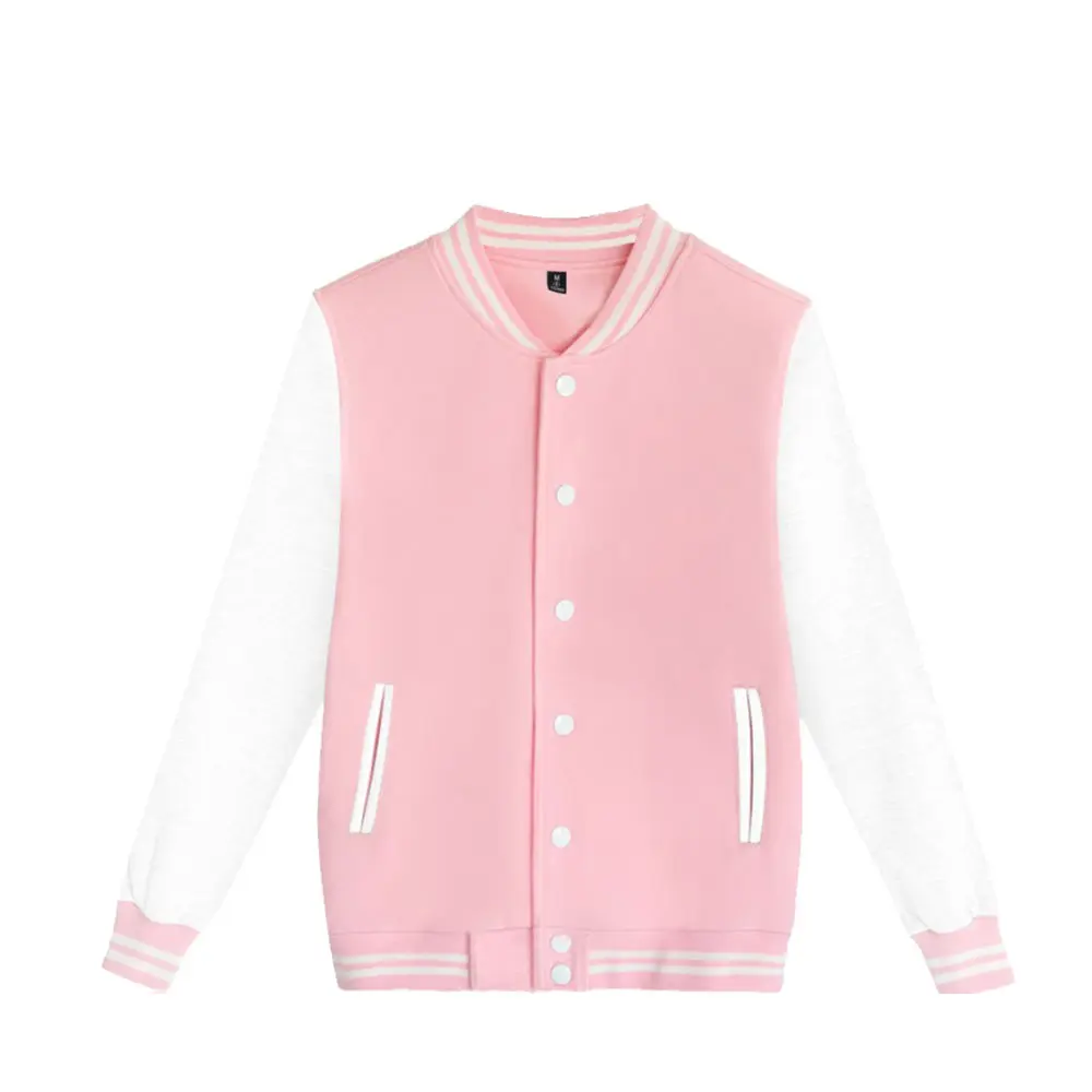 Pattern Custom Spring and Autumn Men's Pilot Baseball Jacket Couple Baseball Jacket College Campus Plain Casual Hanbok